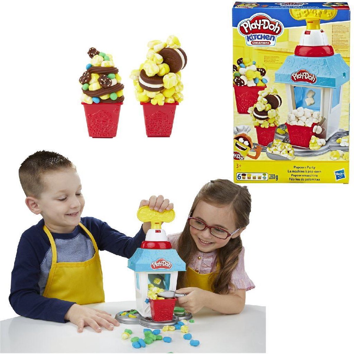 Play-Doh Popcorn Party