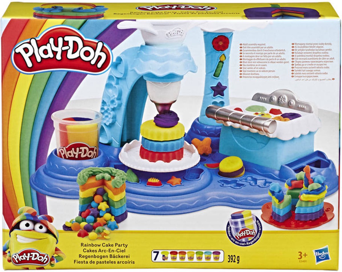 Play-Doh Rainbow Cake