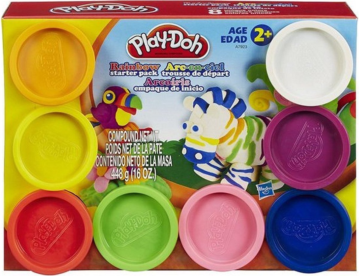 Play-Doh Regenboog Starters Set 8 Kleuren