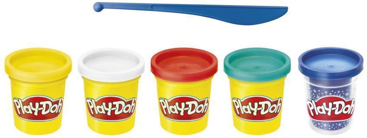 Play-Doh Sapphire Celebration Pack - 5 Potjes