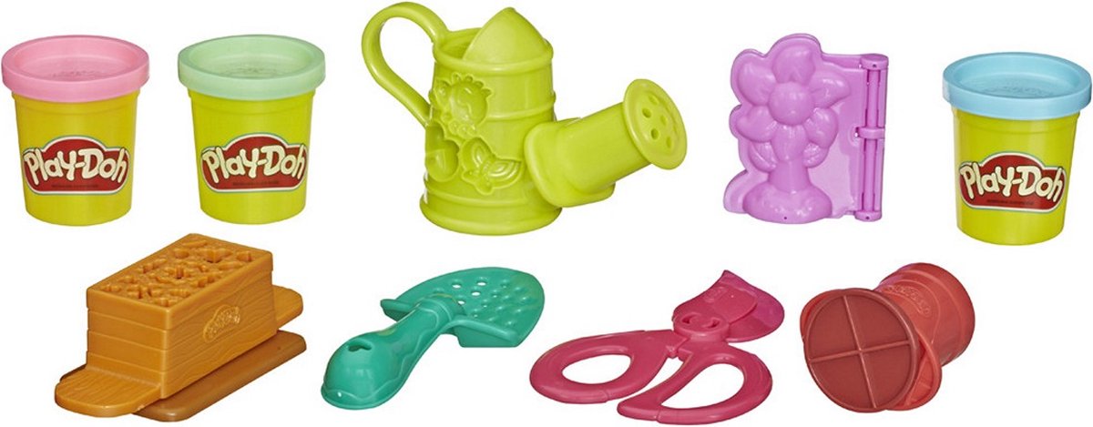 Play-Doh Set met 3 Kleuren Klei Assorti