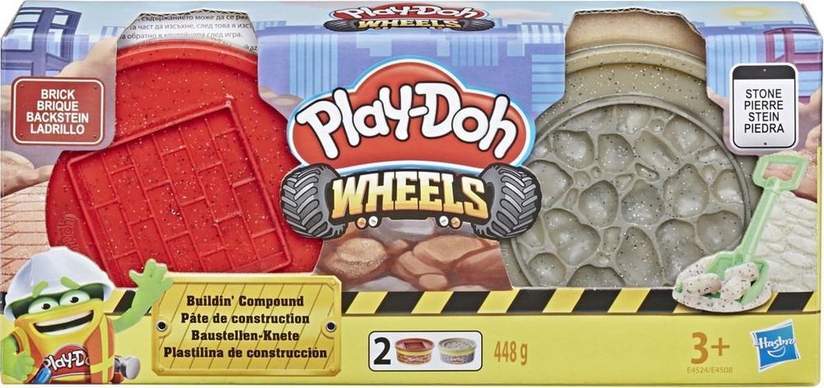 Play-Doh Wheels Buildin Compound Rood/Grijs