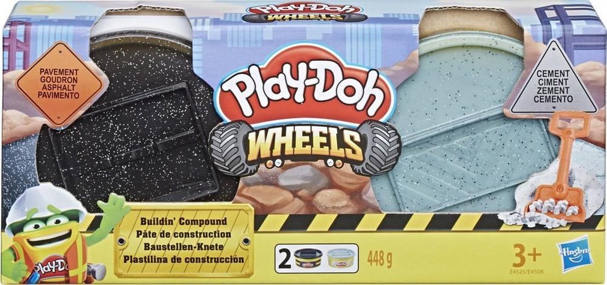 Play-Doh Wheels Buildin Compound Zwart/Grijs