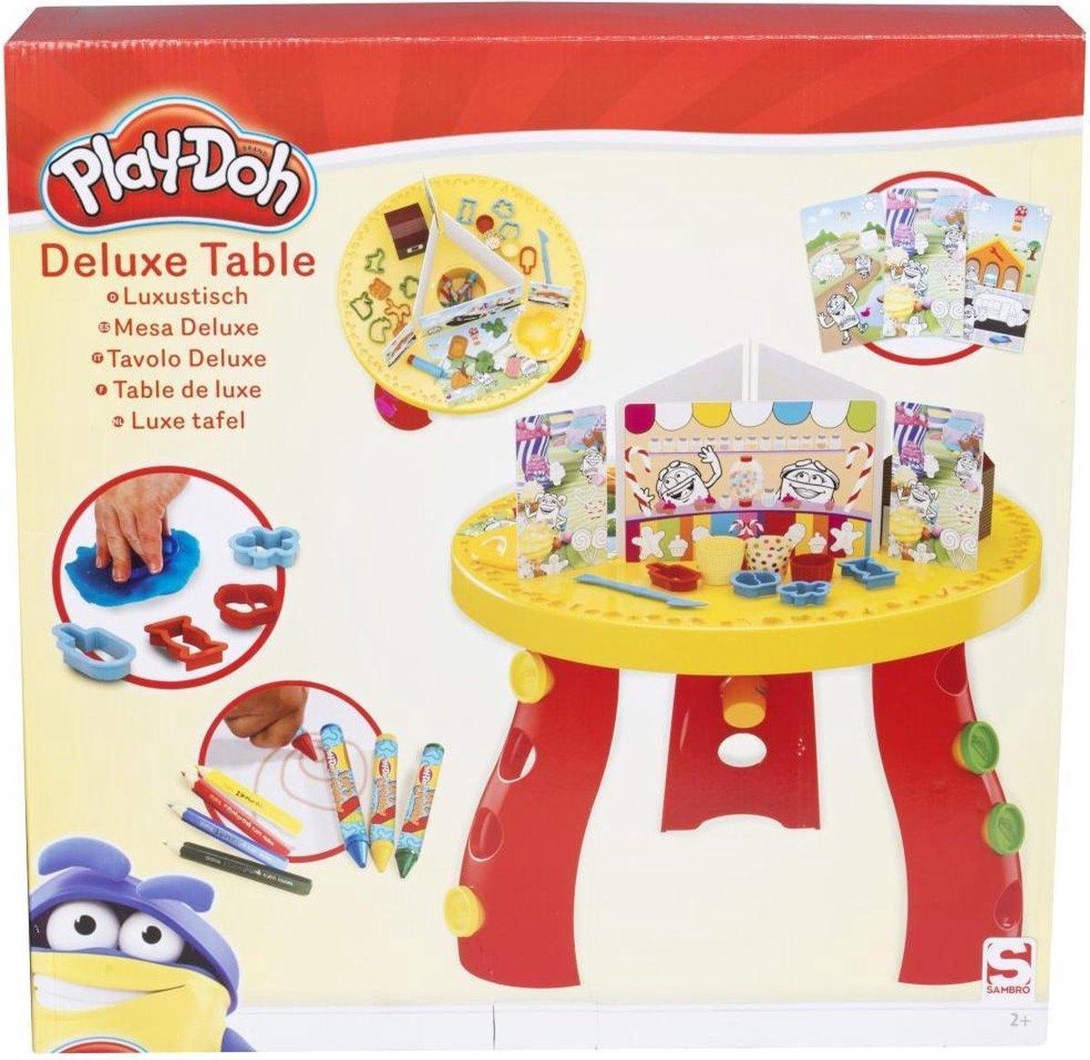 luxe play-doh tafel - playdoh klei set - 48 delig - tafel - speelgoed - klei play doh - gereedschap - speelset - Viros