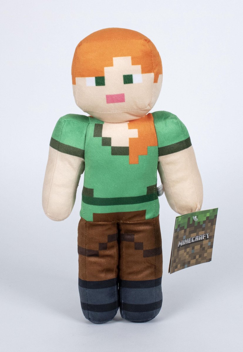 Minecraft: Alex - 30 cm - Pluche