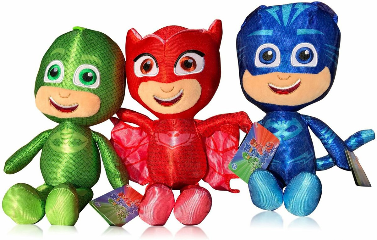 PJ Masks Pyjama Helden Catboy Blauw Pluche Knuffel 60 cm