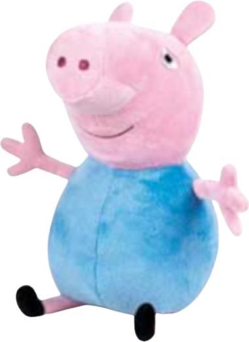 Play By Play Knuffel Peppa Pig Junior 31 Cm Polyester Blauw