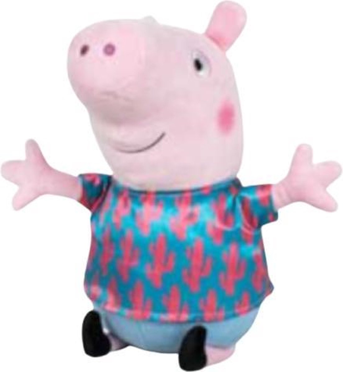 Play By Play Knuffel Peppa Pig Junior 31 Cm Polyester Blauw/roze