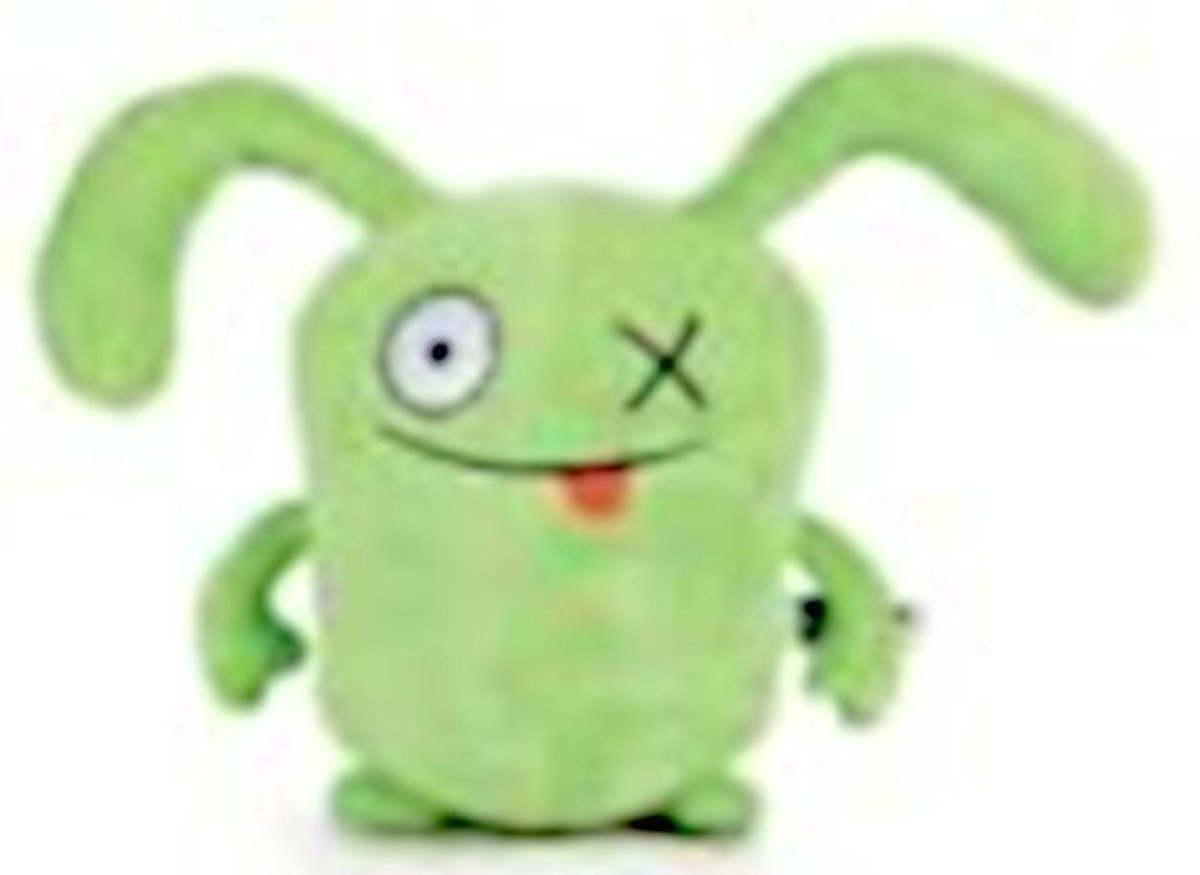 Play By Play Knuffel Ugly Dolls Junior 28 Cm Polyester Groen