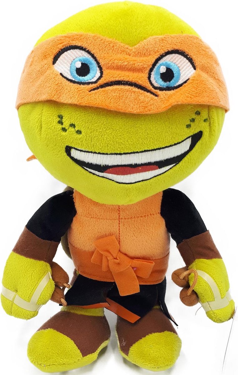 Teenage Mutand Ninja Turtles - Michelangelo - Pluche Knuffel - 30 cm