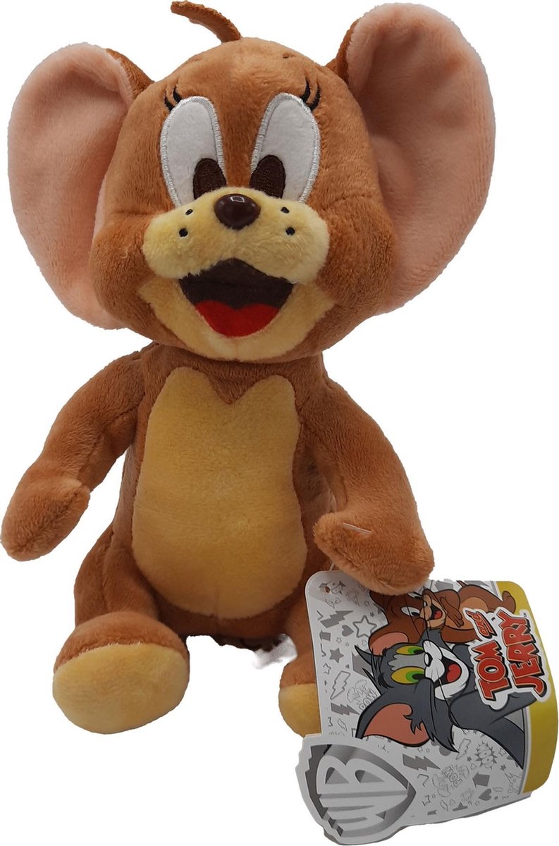 Tom & Jerry - Jerry - Knuffel 20 cm