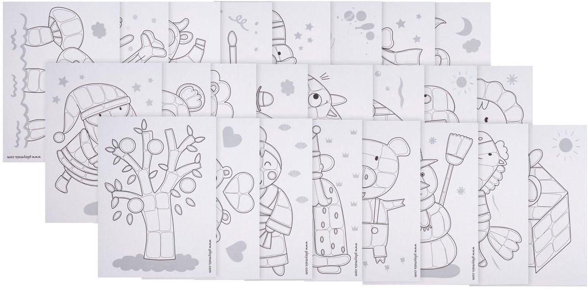   Kaarten Versieren, 24st.