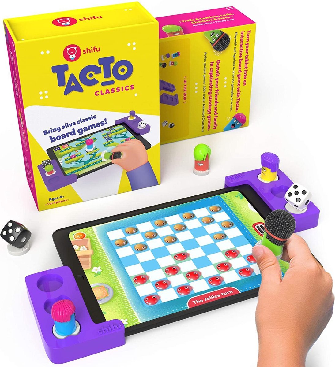 Tacto Classics by   (met app) - Interactief bordspel - STEM-speelgoed voor kinderen in de leeftijd van 4 tot 10 (tablet niet inbegrepen)