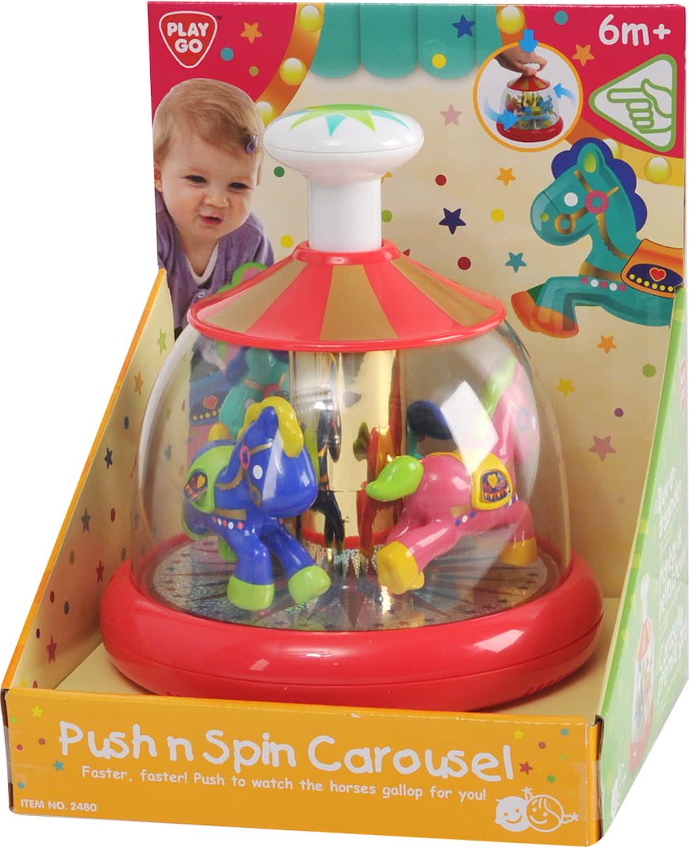 Push N Spin Carousel