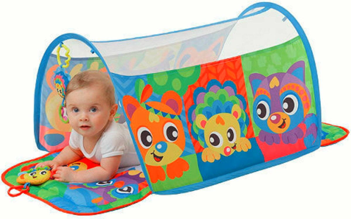 PlayGro baby kruiptunnel dieren