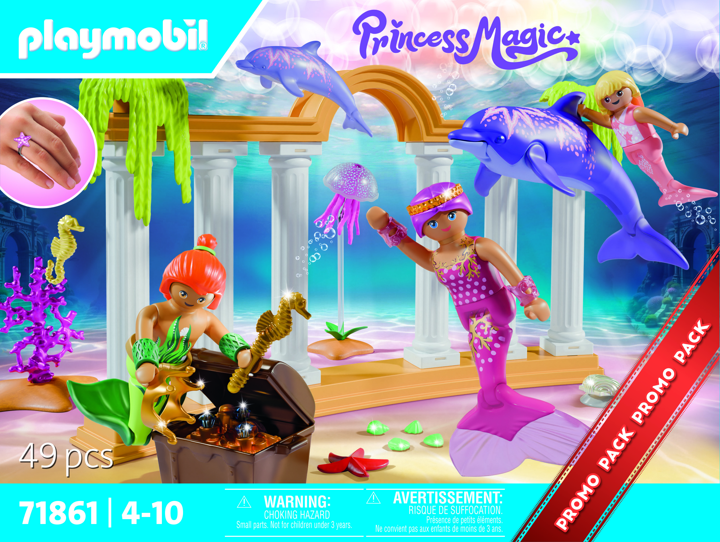   Princess Magic Zeemeerminschat met dolfijnen