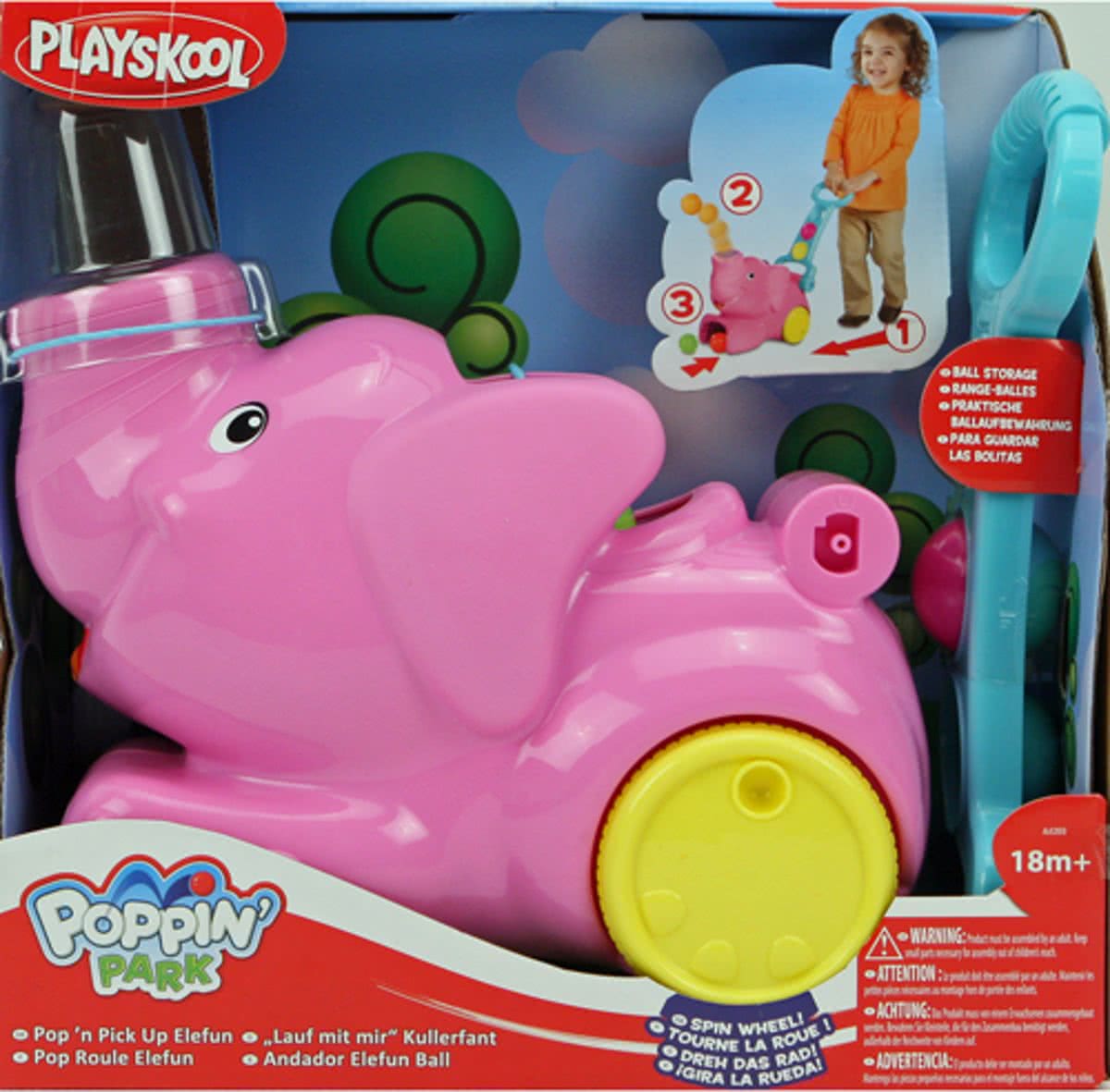 Playskool Pop & Rol Olifant