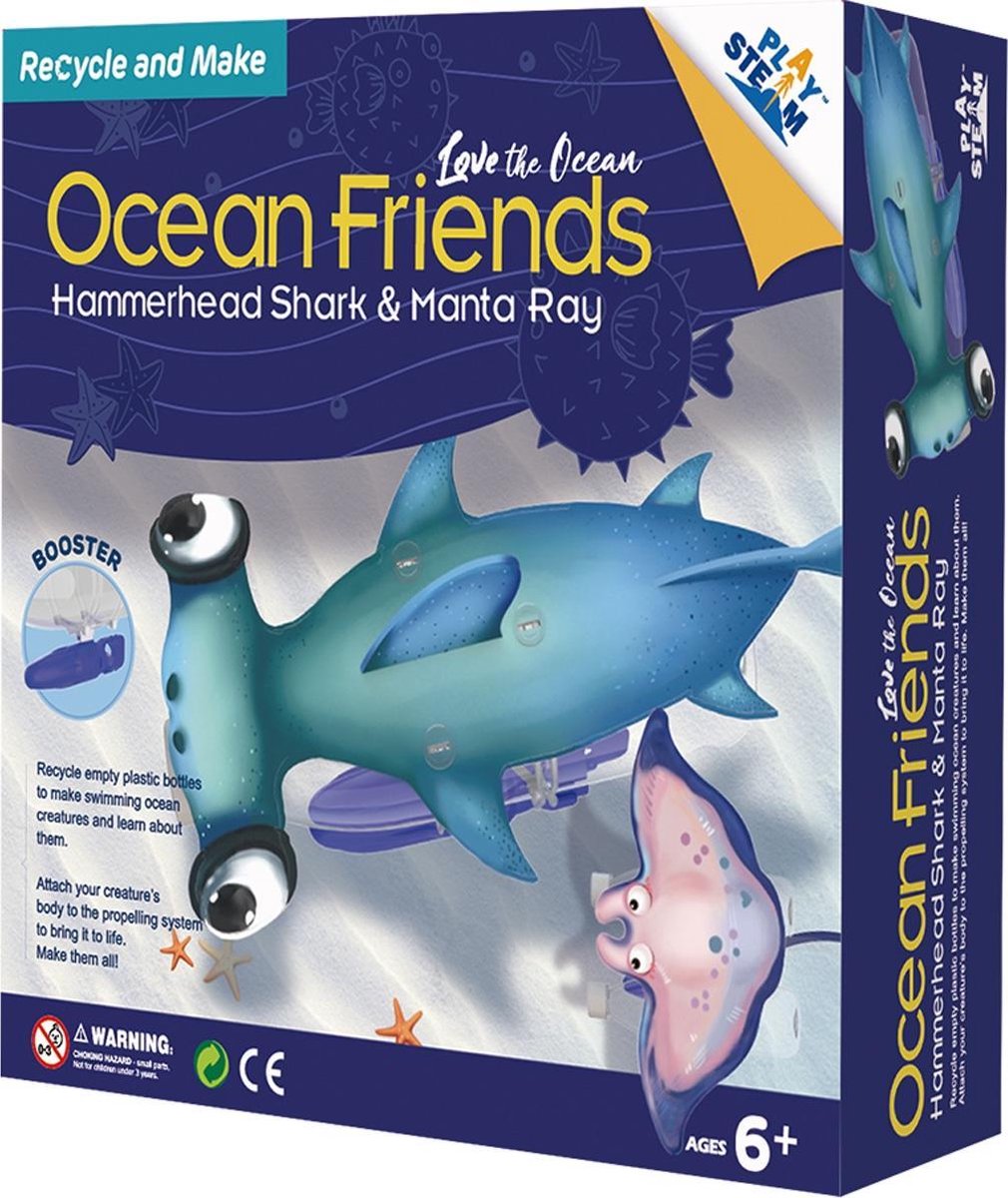 PlaySTEAM - Hammerhead Shark & Manta Ray