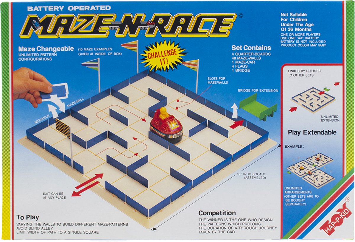 Bordspel - Maze N Race - autospel