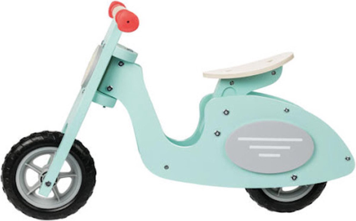 Playtive Loopfiets  Scooter - Houten kinderfietsje - Balance bike scooter -78.5 x 48.5 x 32.5cm