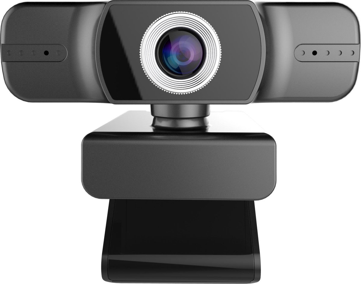 Full HD Webcam – Dual-Microphone – CMOS-sensor – 30fps – Geen Software Nodig – Geschikt voor o.a. Windows, Mac OS & Android