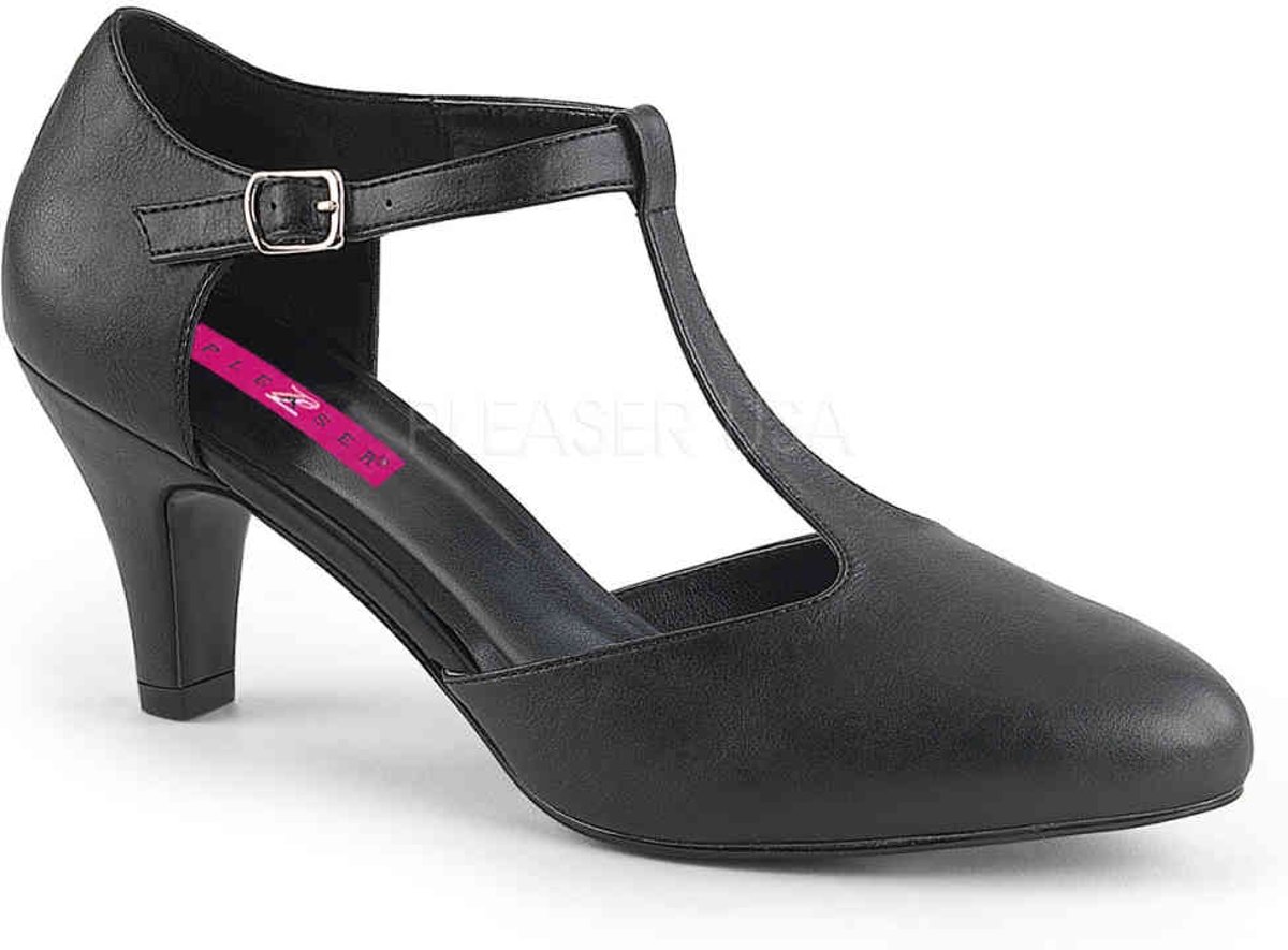 Pleaser Pink Label Hoge hakken -41 Shoes- DIVINE-415 Zwart