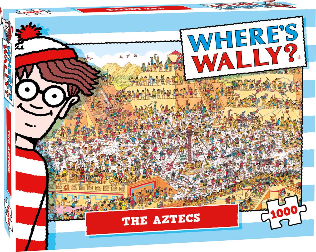 Puzzel Wheres Wally Aztecs 1000 stukjes