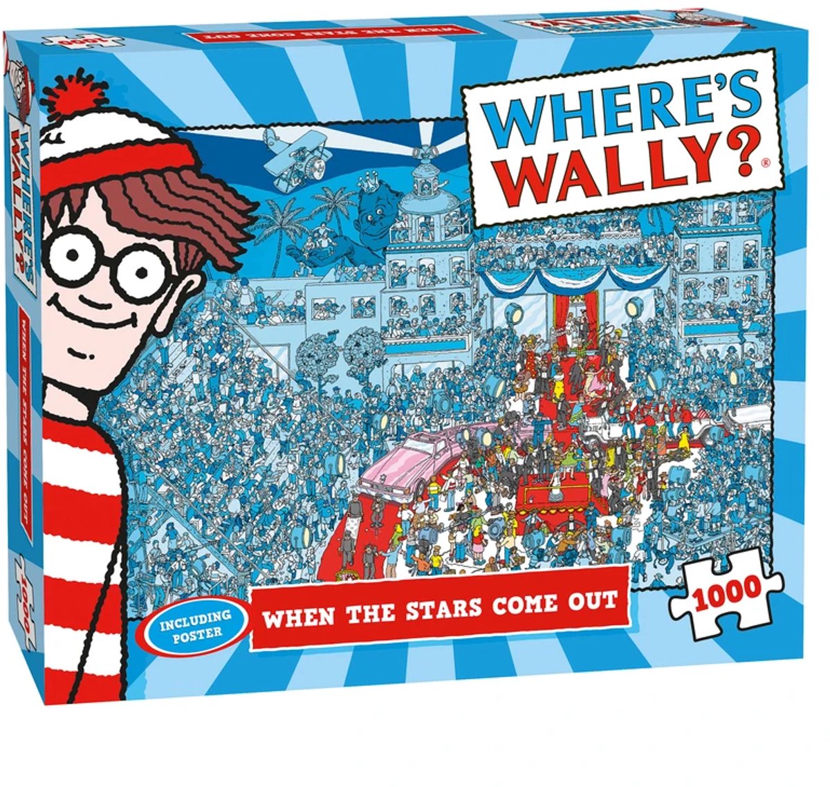 Puzzel Wheres Wally When The Stars Come Out 1000 stukjes