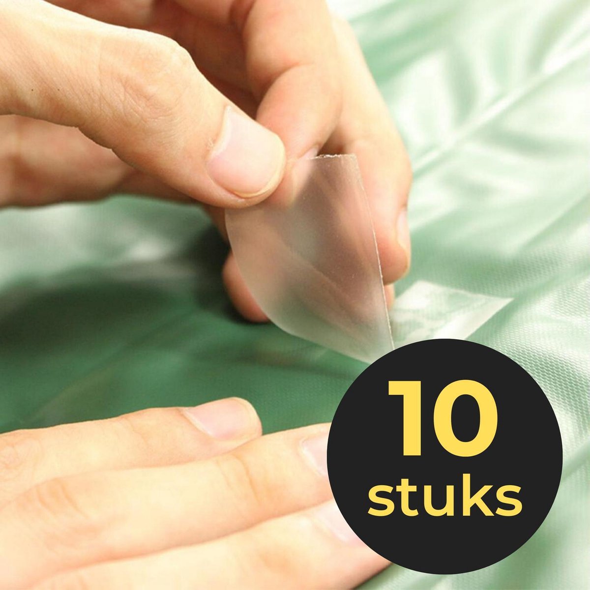 10x Zwembad Onderhoud Plakkers Reparatie Set - Geschikt voor Opblaasbaar Zwembad en speelgoed - Pless®