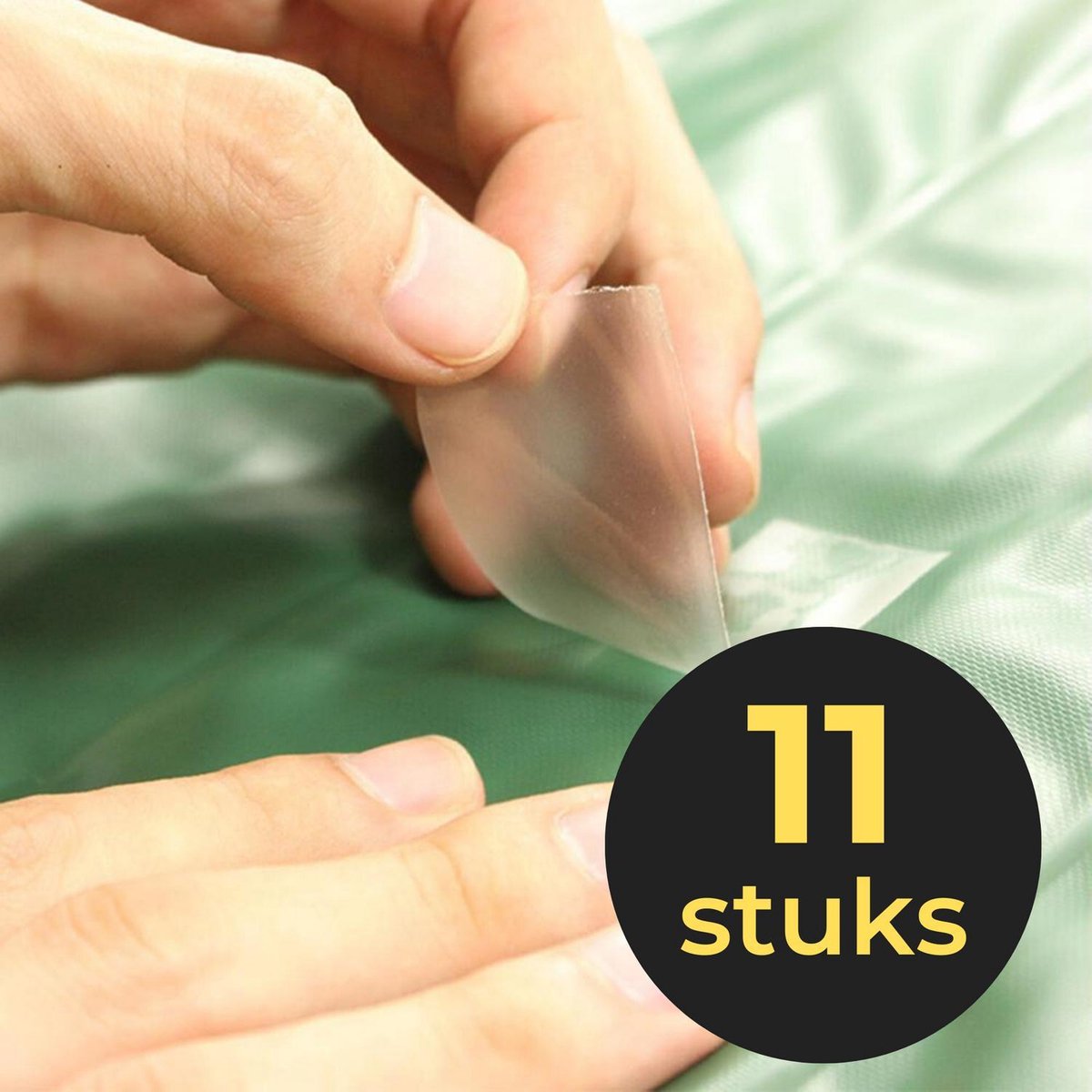 11x Zwembad Onderhoud Plakkers Reparatie Set - Geschikt voor Opblaasbaar Zwembad en speelgoed - Pless®