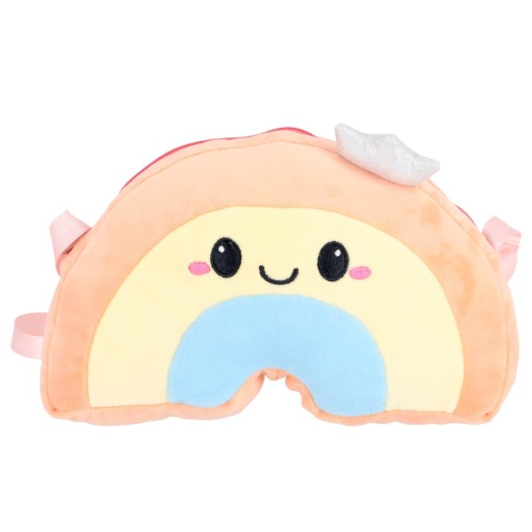   Pluche Handtasje Regenboog / Cupcake