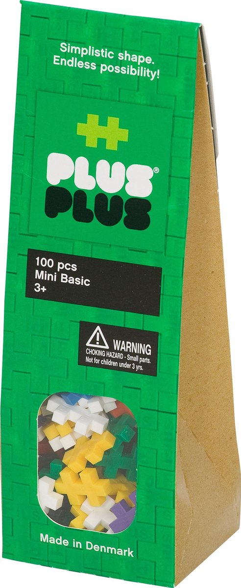 Plus-Plus Mini Basic, 100 stuks - Constructie blokken