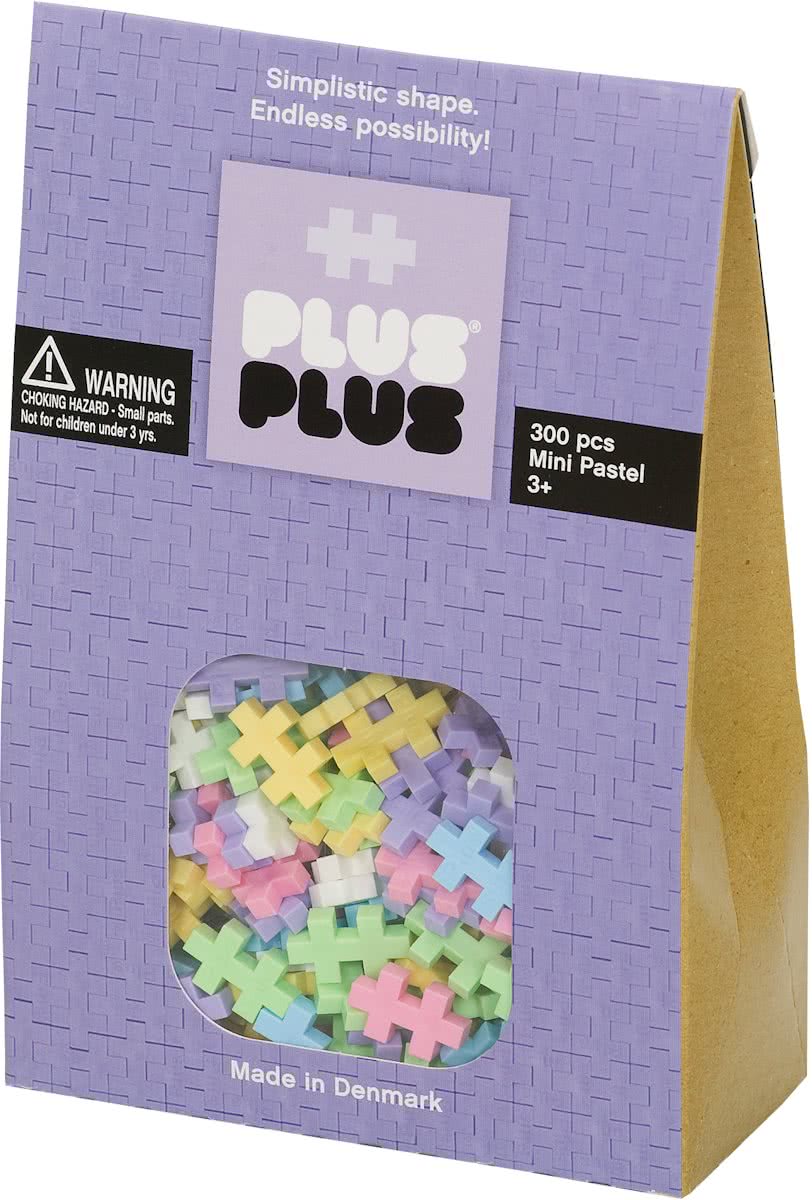   Mini Pastel, 300 stuks - Constructie blokken