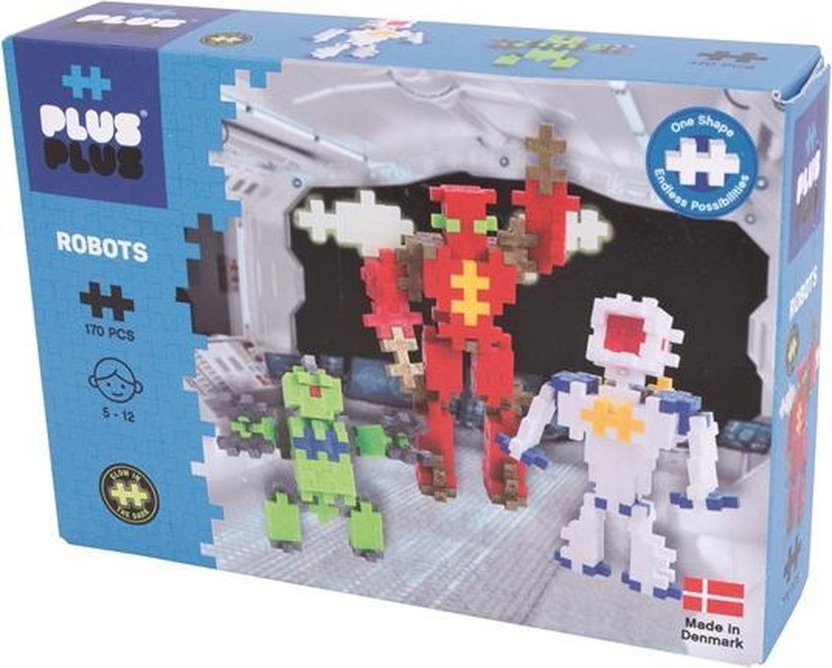 Plus Plus Robots 170 Stuks