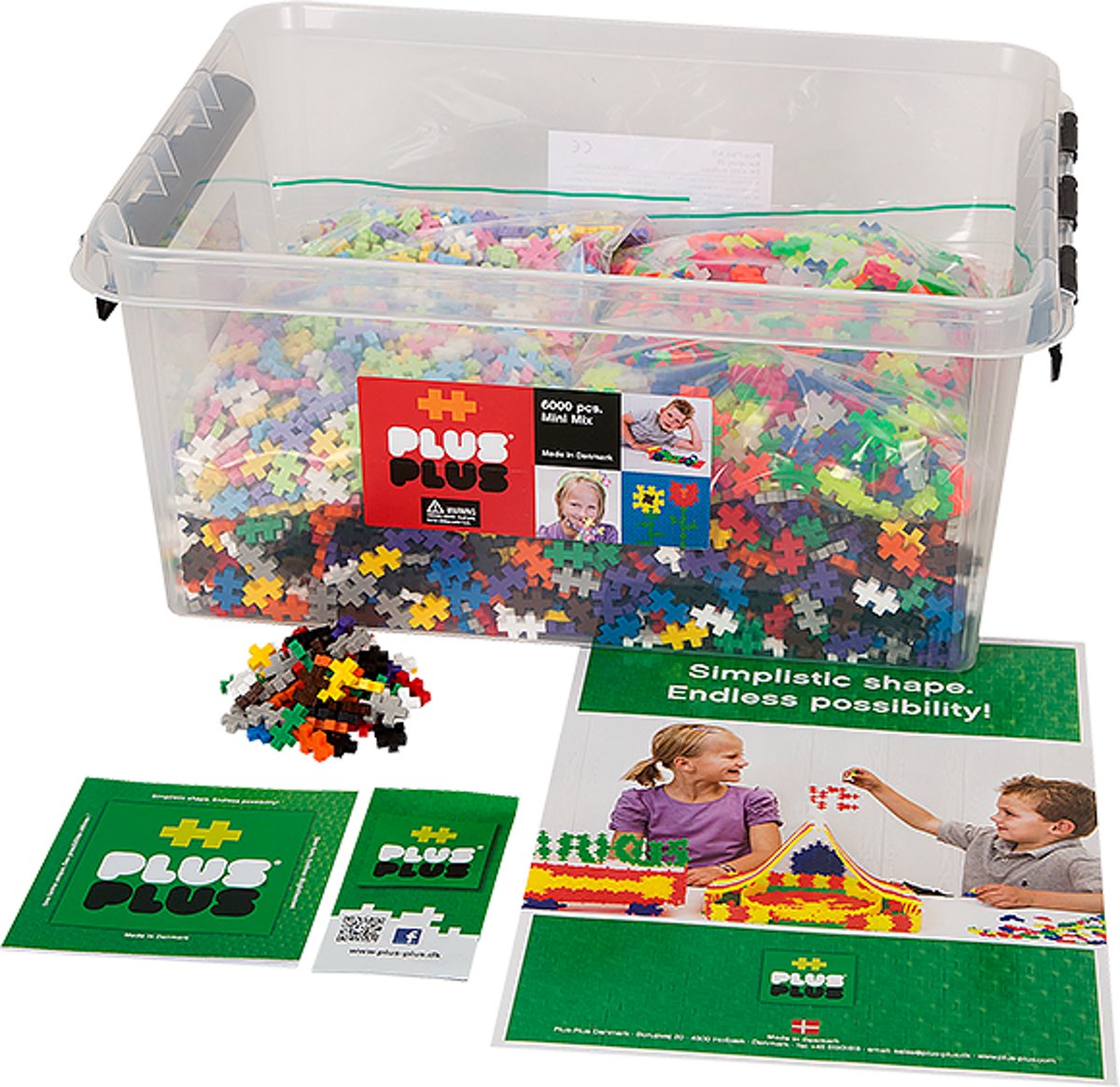 Plus-Plus educatie Mini Mix - 6000 stuks