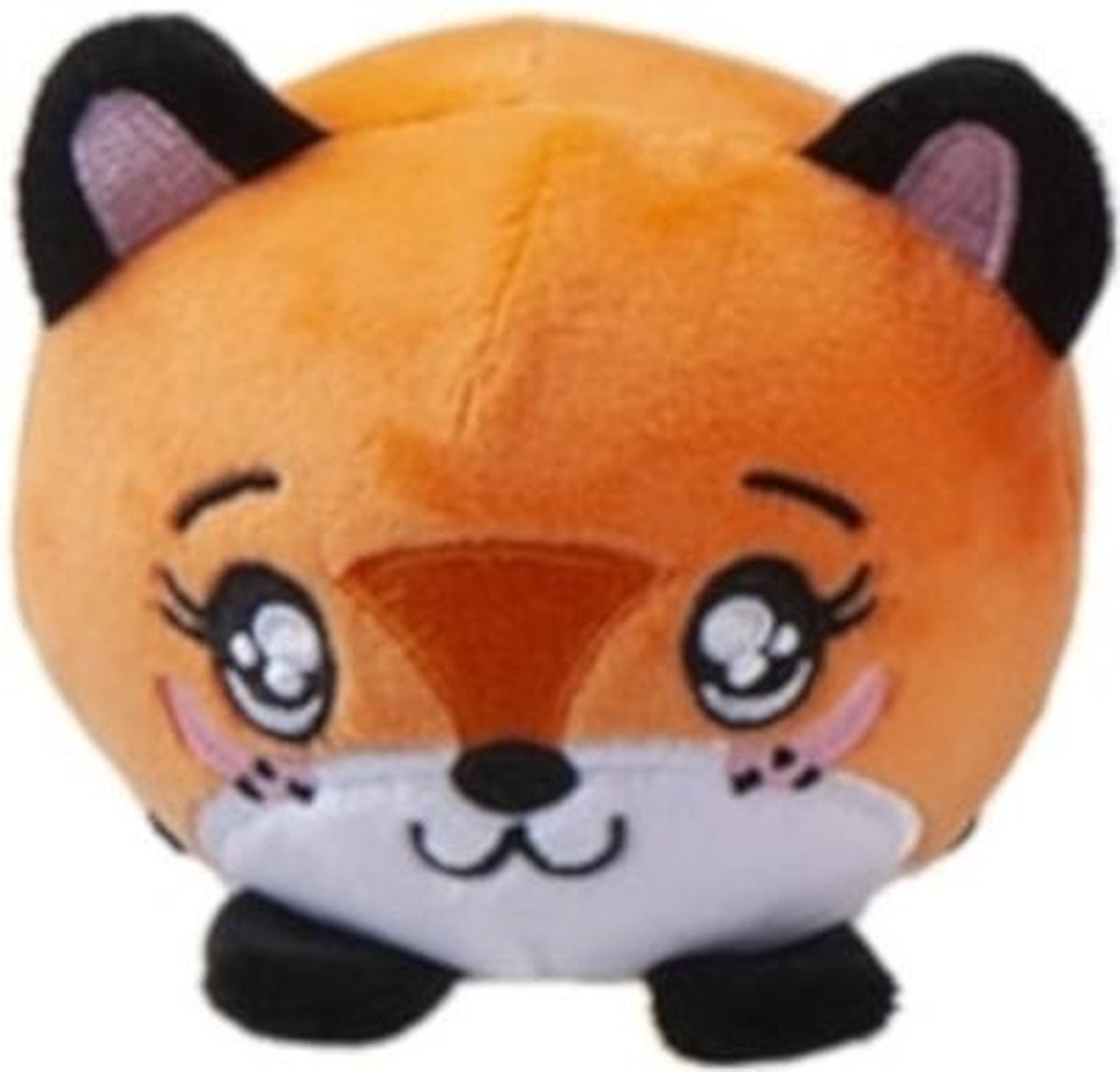 Pms Knuffel Squishimi Tijger Junior Pluche 9 Cm Oranje/zwart