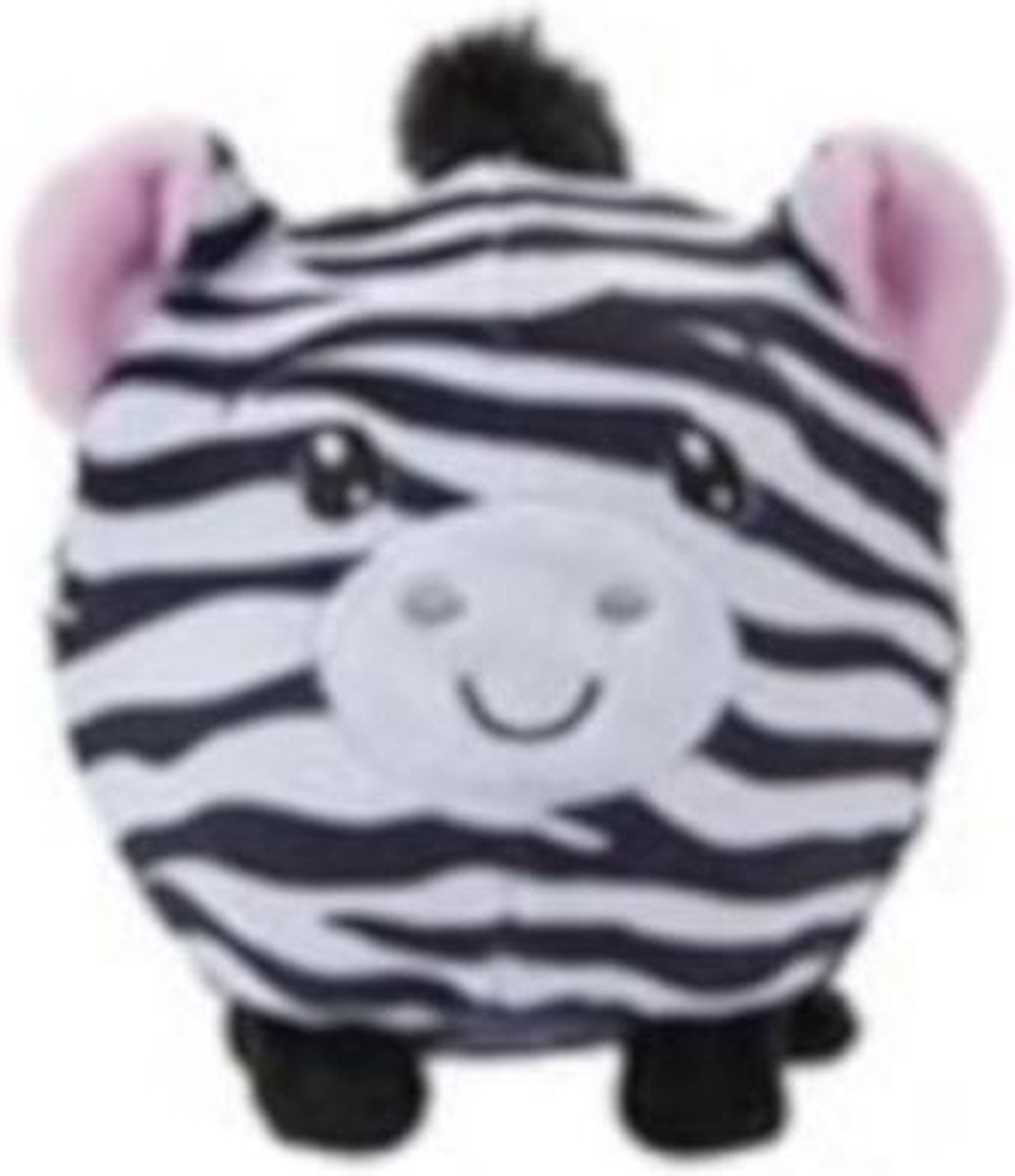 Pms Knuffel Squishimi Zoo Animals Junior Pluche 9 Cm Zwart