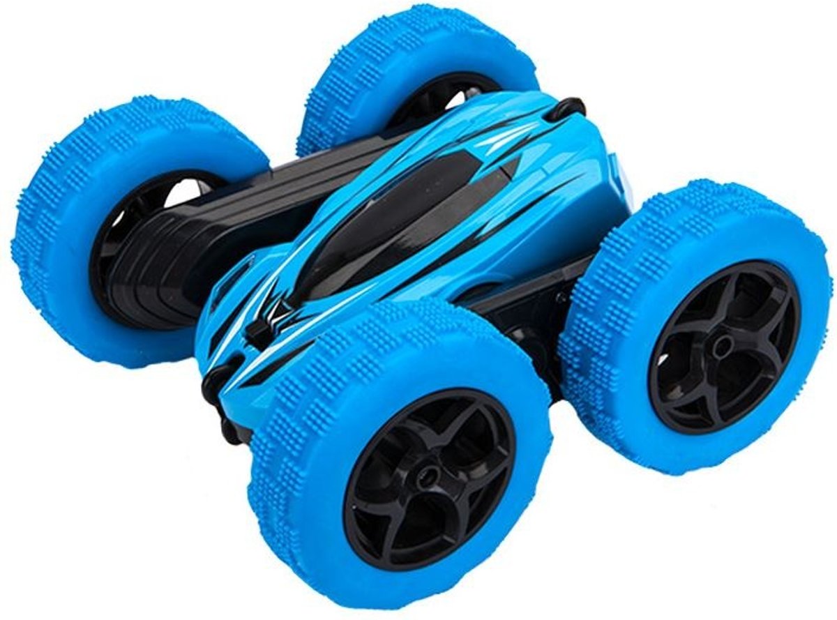 Pms Rc Rapid Racers Chaos Stuntcar 16 Cm Blauw