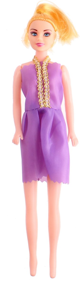 Pms Tienerpop Fashion Doll Princess 26 Cm Paars