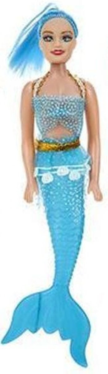 Pms Tienerpop Magical Mermaid 26 Cm Meisjes Blauw