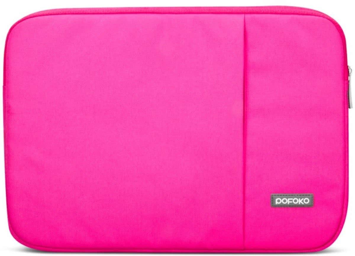 Pofoko - Apple MacBook Air 13 inch Hoes - Sleeve Oscar Series Roze