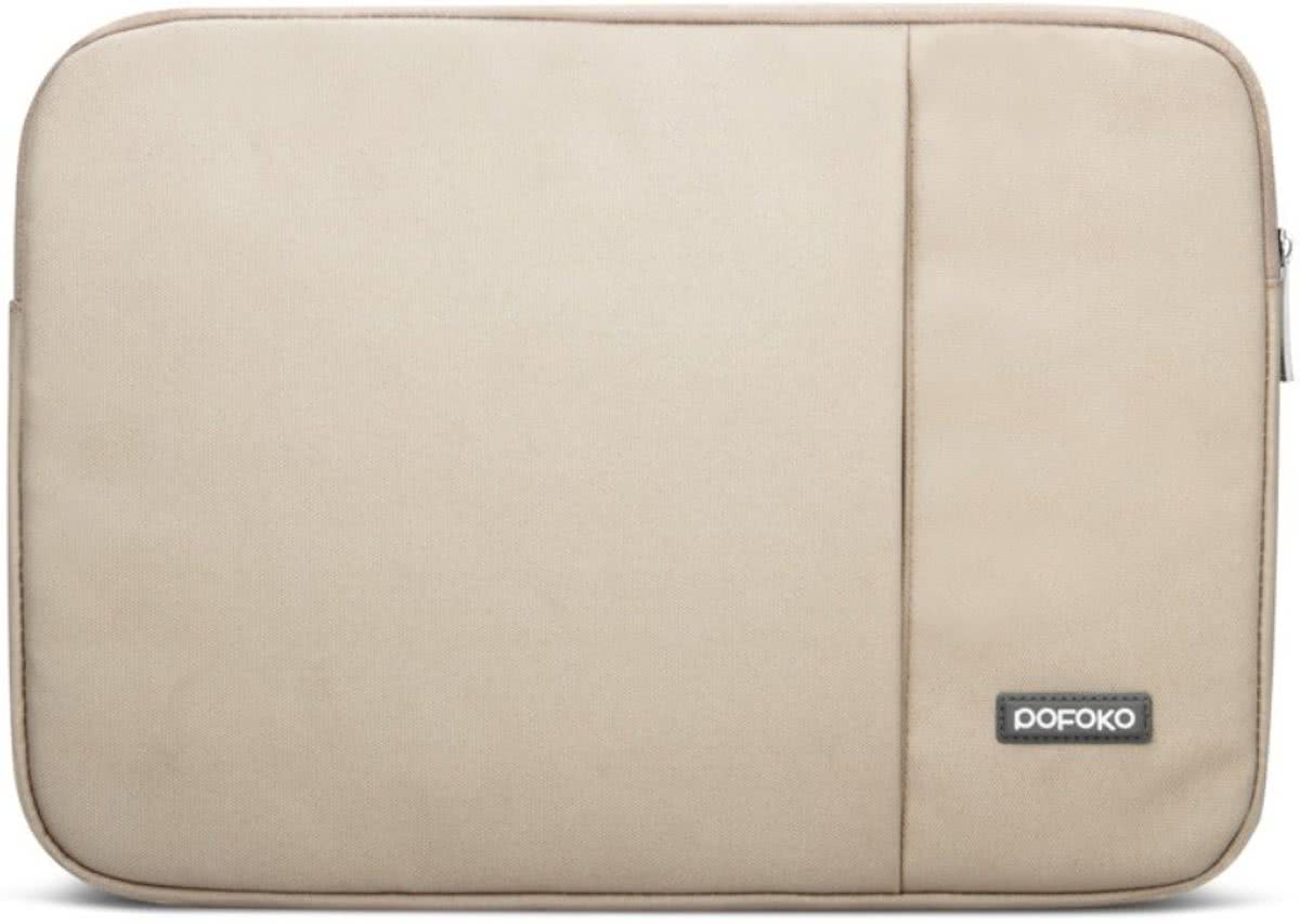 Pofoko - Apple Macbook Pro 15 inch Hoes - Sleeve Oscar Series Beige