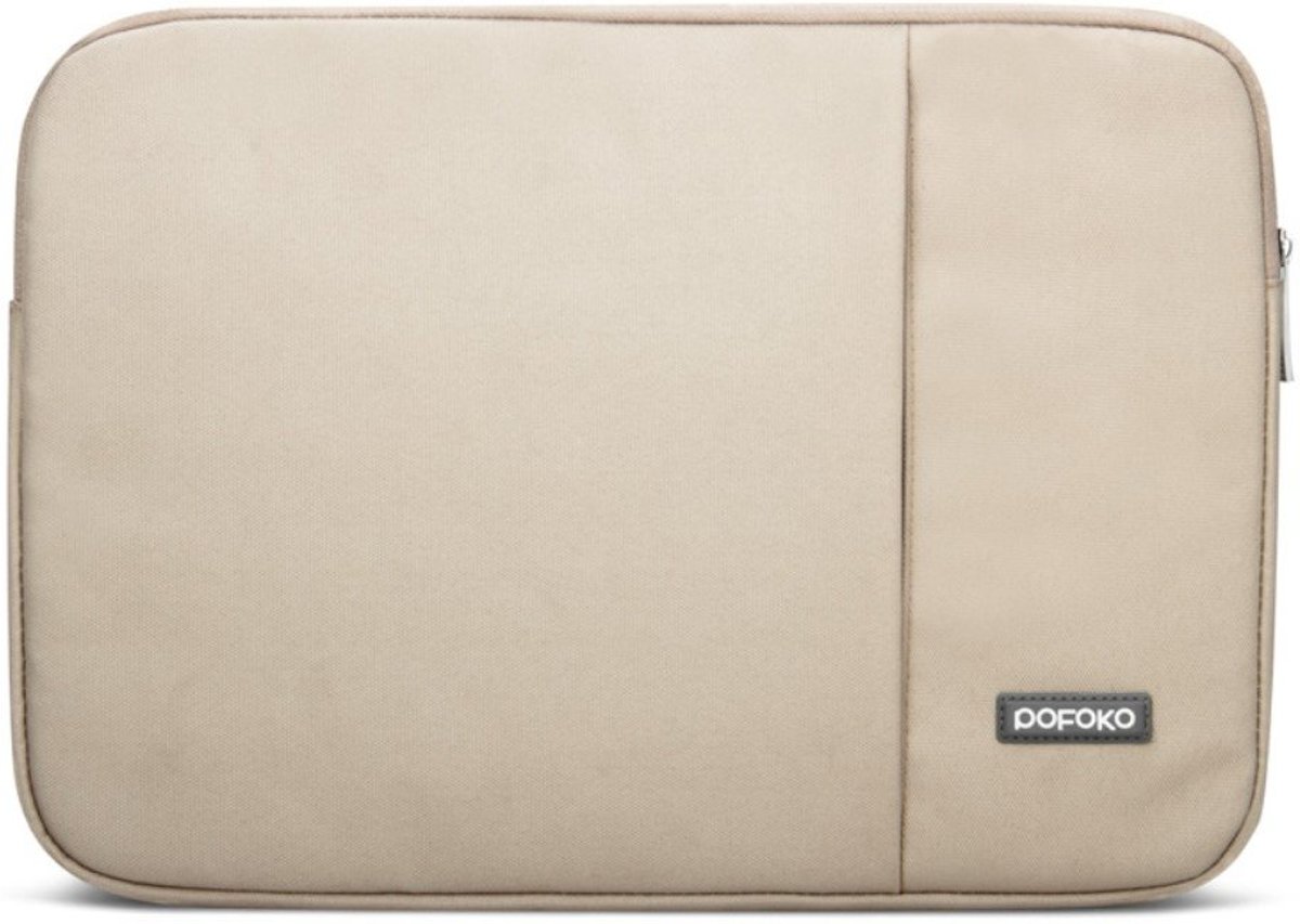 Pofoko - MacBook Pro 13-inch (2009-2012) Hoes - Sleeve Oscar Series Beige