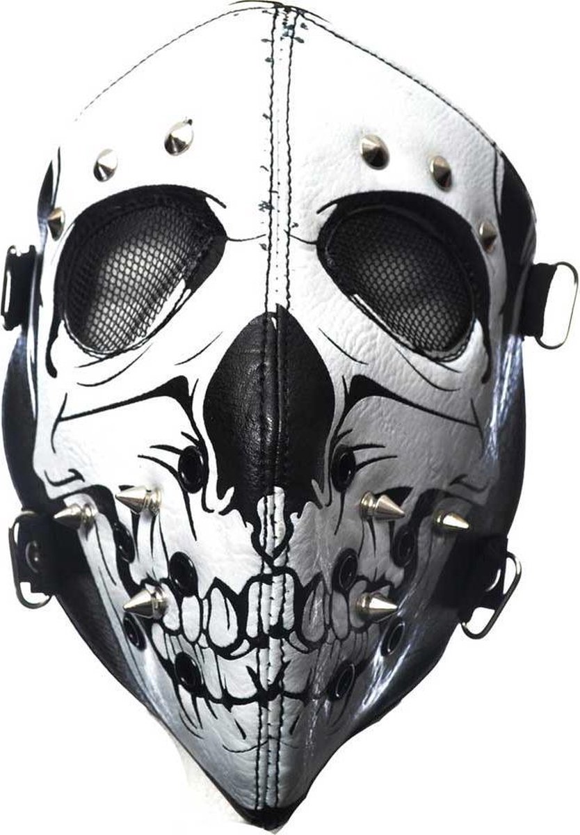   Masker SKULL FACE Zwart