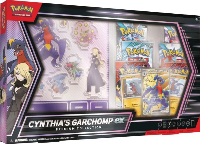 Pokemon Cynthia\s Garchomp Ex Premium Collection