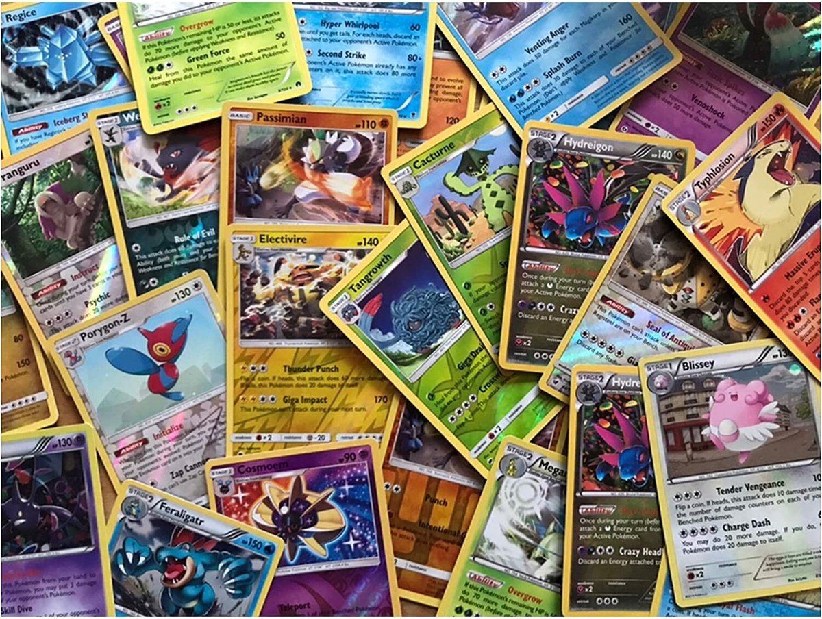 100 Originele Pokemon Kaarten