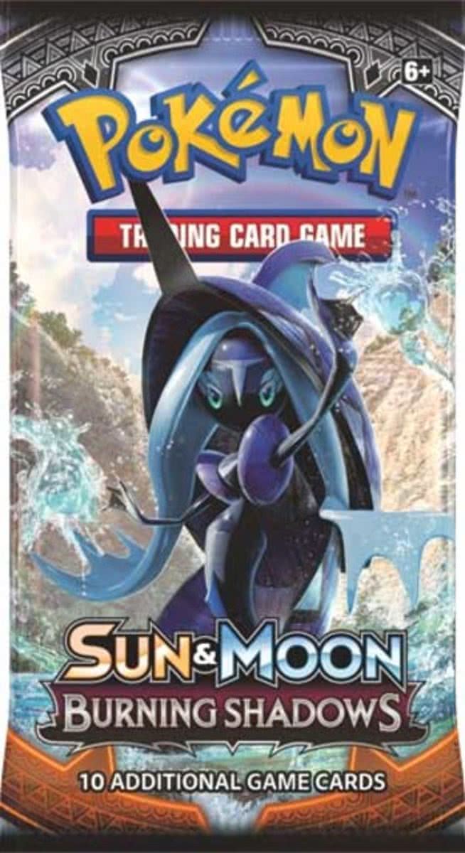 3 Pakjes Pokemon Kaarten Sun & Moon Burning Shadows