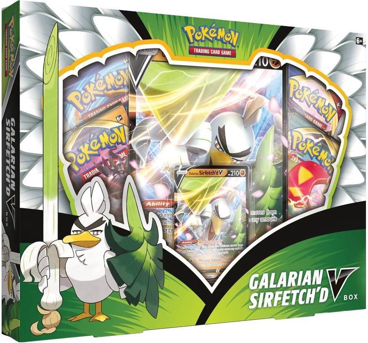 POK TCG Galarian Sirfetchd V Box