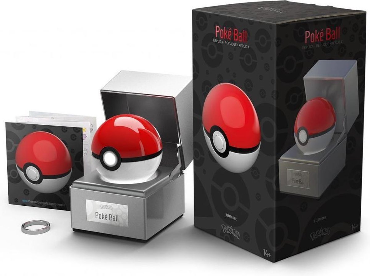 POKEMON - Metal Electronic Diecast Poke Ball Replica
