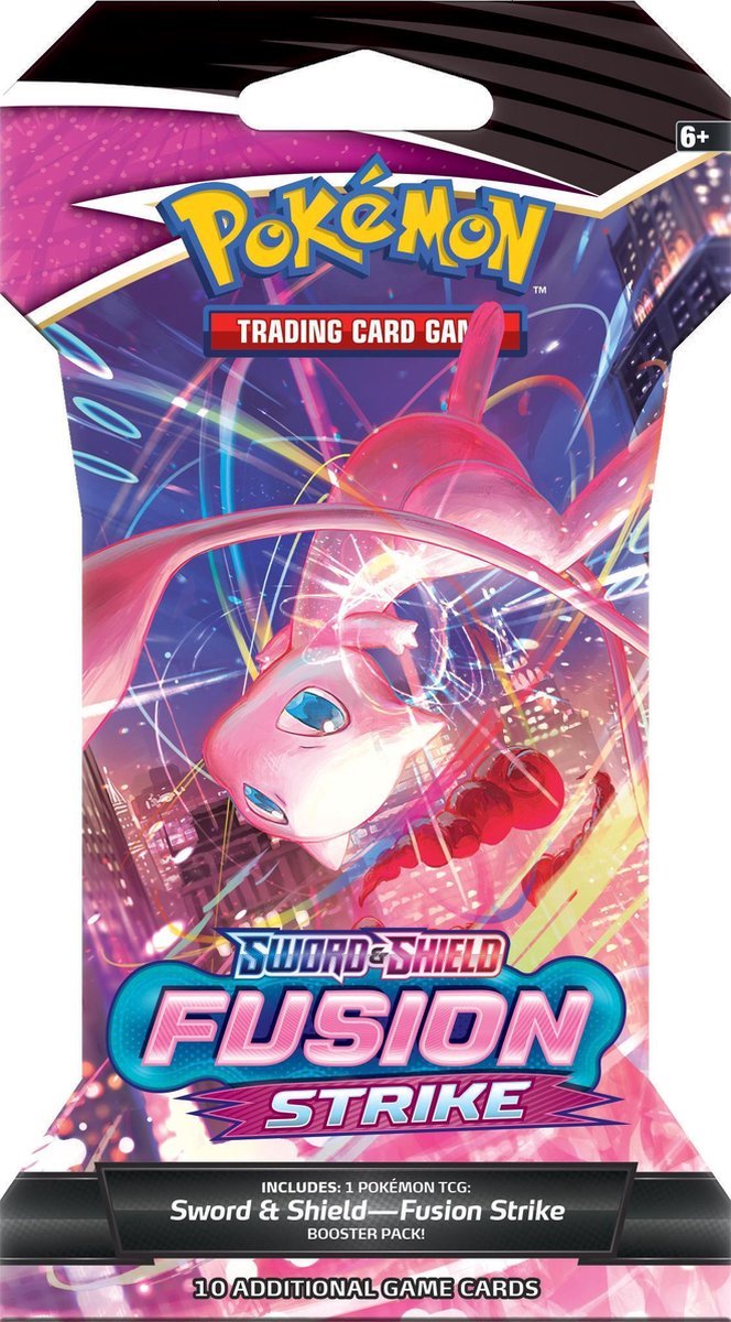 POKEMON Kaarten - NIEUWSTE - FUSION STRIKE - SWORD AND SHIELD - 10 stuks - Gratis Card SLEEVES - Booster - Verzamelkaarten - ORIGINELE Pokemon kaartenset Trading Cards + 5 Pokemon Stickers